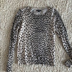 J.Crew spotted mercantile sweater
